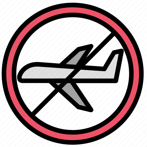 Airplane, avoid, coronavirus, covid19, essential, non, travel icon - Download on Iconfinder