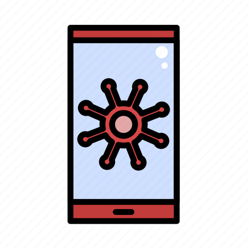 Phone, screen, smartphone, virus icon - Download on Iconfinder