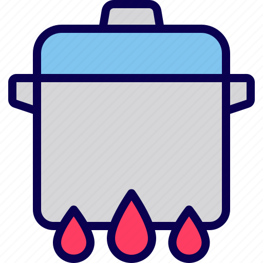 Cooking, hot, kitchen, pot icon - Download on Iconfinder