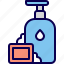 bottle, cleaning, liquid, soap, toiletries 