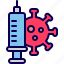 coronavirus, protection, syringe, vaccine, virus 