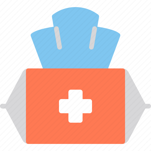 Cleaning, disposable, hygiene, medical, wipes icon - Download on Iconfinder