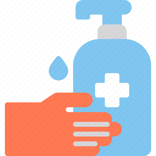 Bottle, hand, healthcare, soap, washing icon - Download on Iconfinder