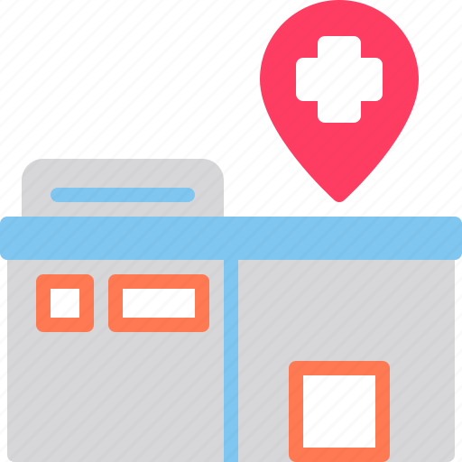 Building, clinic, emergency, healthcare, hospital icon - Download on Iconfinder