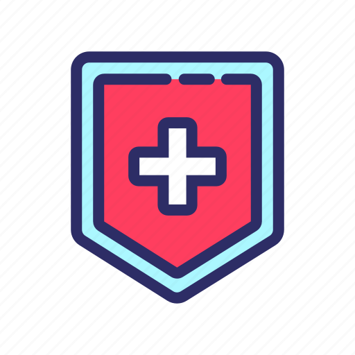 Corona, health, healthcare, medical, shield icon - Download on Iconfinder