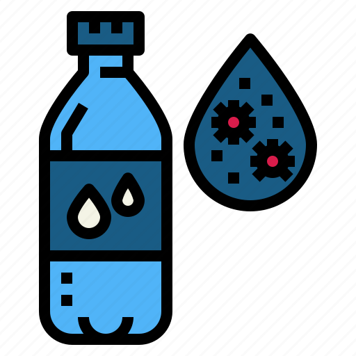 Bottle, corona, covid, drink, virus, water icon - Download on Iconfinder