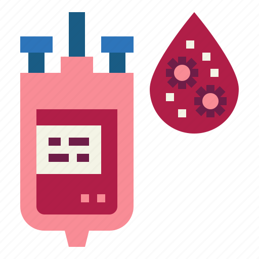 Blood, corona, covid, medical, transfusion, virus icon - Download on Iconfinder