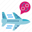 airplane, corona, covid, flying, travel, virus