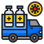 delivery, vaccine, coronavirus, truck, covid19 