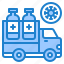 delivery, vaccine, coronavirus, truck, covid19 