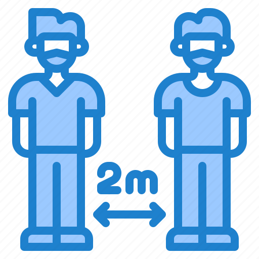 Distance, people, virus, protection, covid19 icon - Download on Iconfinder