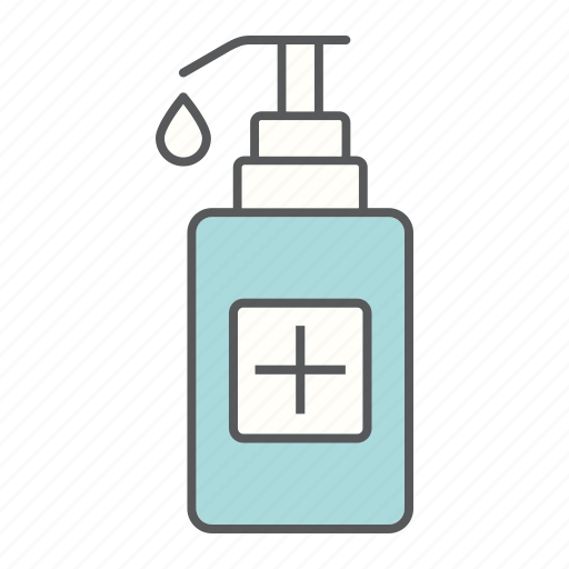 Antiseptic, covid-19, disinfect, disinfection, hand, protection, sanitizer icon - Download on Iconfinder