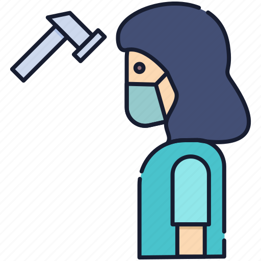 Check, girl, temperature, woman icon - Download on Iconfinder