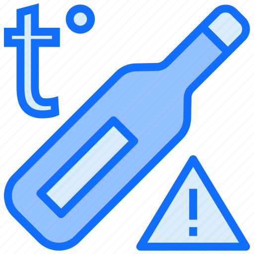 Coronavirus, covid19, corona, virus, thermometer, temperature, alert icon - Download on Iconfinder