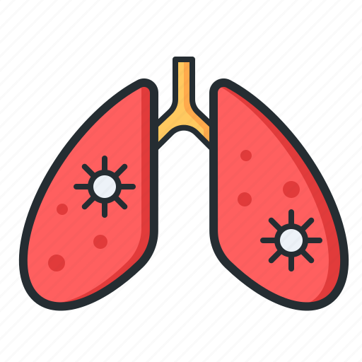 Pneumonia, lungs, virus, coronavirus icon - Download on Iconfinder