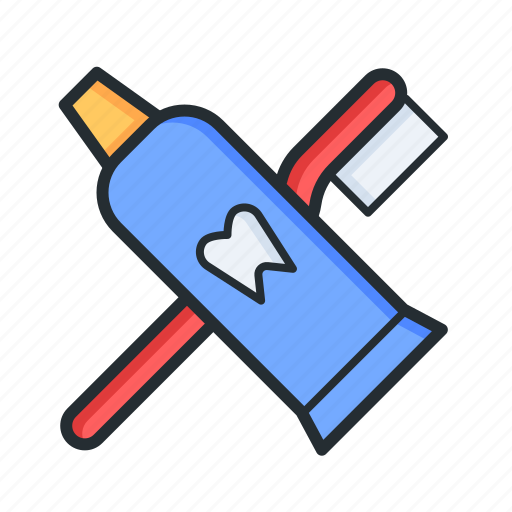 Toothpaste, toothbrush, health, personal hygiene icon - Download on Iconfinder