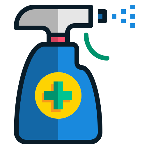 Alcohol, antiseptic, cleaning, cleanser, first, solution, spray icon - Free download