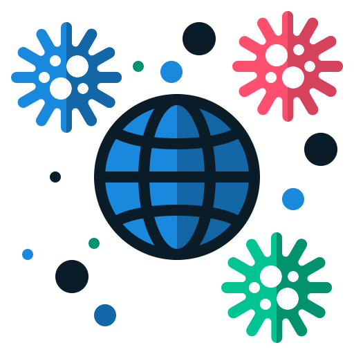 Coronavirus, disease, earth, globe, infection, spreading0, virus icon - Free download
