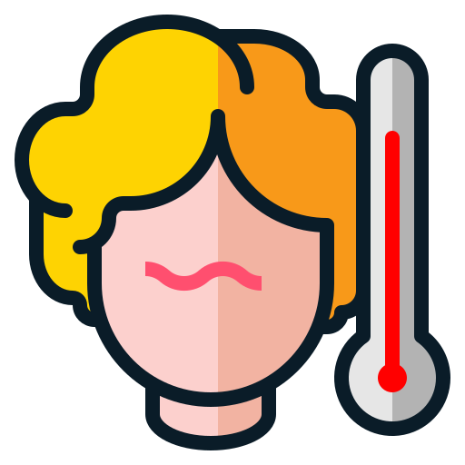 Coronavirus, fever, ilness, sick, temperature, thermometer0 icon - Free download
