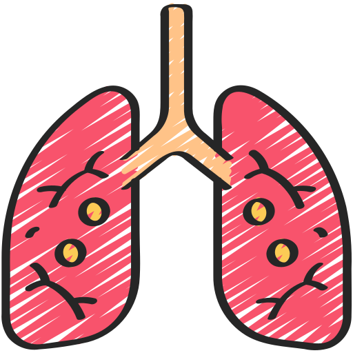 Coronavirus, disease, infected, infection, lungs, respiritory icon - Free download