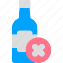 alcohol, bottle, drink, forbidden, no
