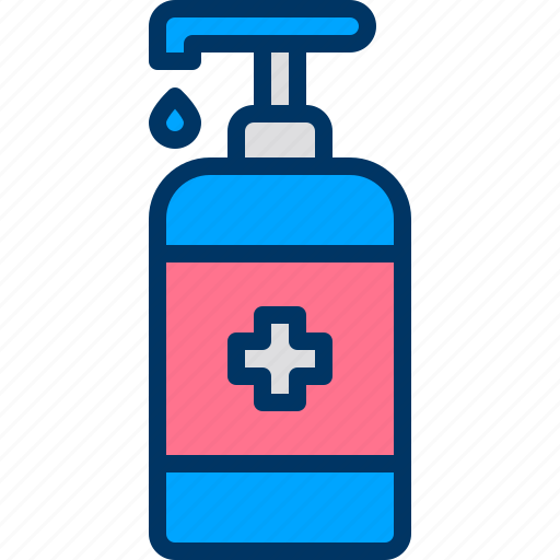 Alcohol, bottle, hand, hygine, sanitizer icon - Download on Iconfinder