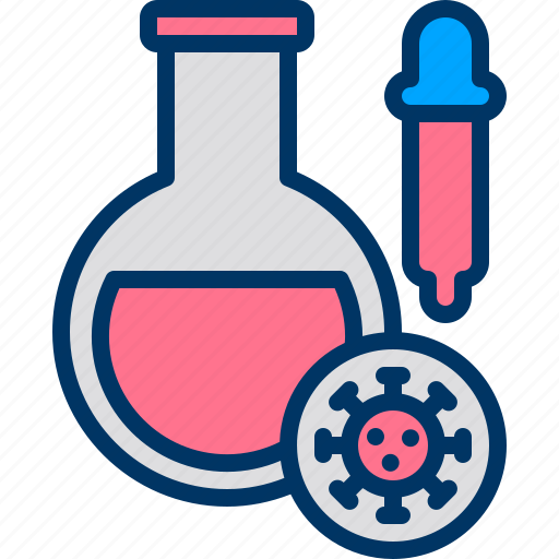 Coronavirus, dropper, lab, science, test icon - Download on Iconfinder