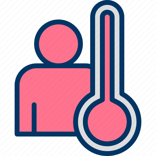 Body, heat, medical, temperature, thermometer icon - Download on Iconfinder