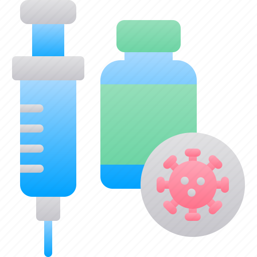 Coronavirus, injection, medicine, syringe, vaccine icon - Download on Iconfinder