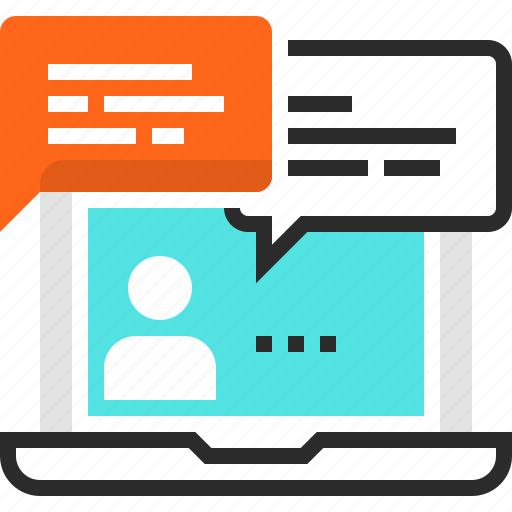 Consulting, online, service, talk icon - Download on Iconfinder