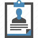 clipboard, contract, cv, document, form, portfolio, resume
