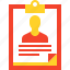 clipboard, contract, cv, document, form, portfolio, resume 