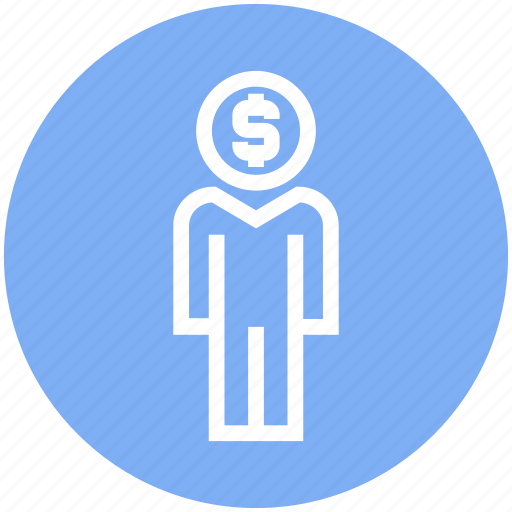 Account, dollar, management, money, user icon - Download on Iconfinder