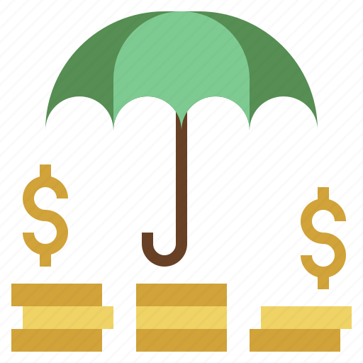 Business, dollar, insurance, money, protection, security, umbrella icon - Download on Iconfinder