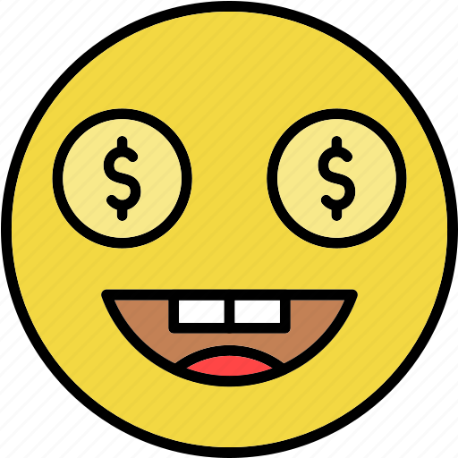 Greedy, emoji, lucky, money, rapacious, rich, selfish icon - Download on Iconfinder