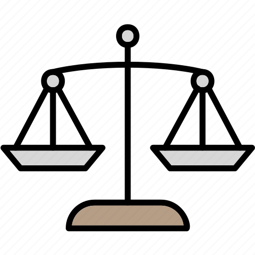 Balance, judge, jury, law, legal, scales, of icon - Download on Iconfinder