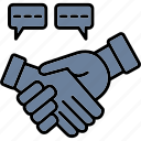 bribery, accept, agreement, arm, bribe, corruption, handshake, icon