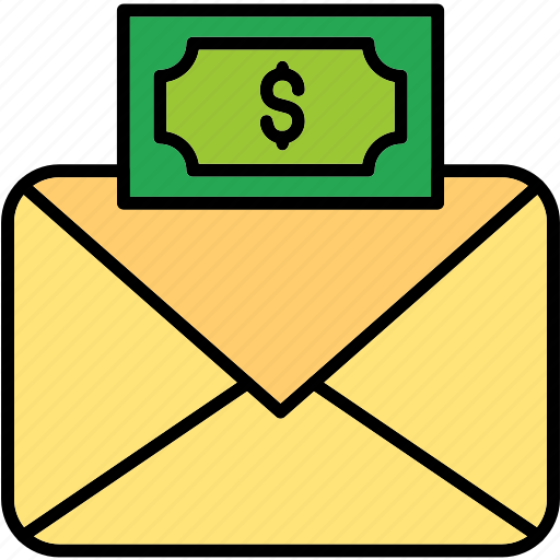 Envelope, bank, cash, check, email, payment, statement icon - Download on Iconfinder