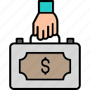 money, laundering, hand, business, case, computer, fashion, silhouette, vintage, icon