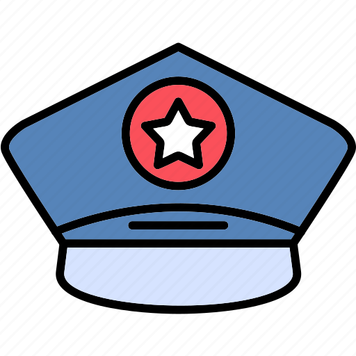 Police, cap, policeman, cop, hat, icon icon - Download on Iconfinder