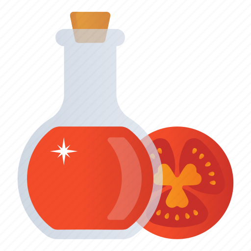 Tomato extract, tomato paste, tomato oil, tomato juice, oil bottle icon - Download on Iconfinder