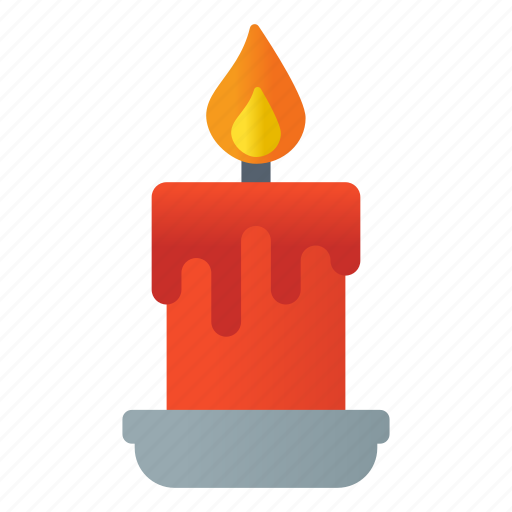 Flame, candle, candlelight, fire, ignition icon - Download on Iconfinder