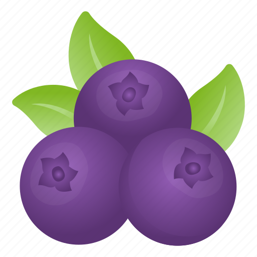 Berries, blueberries, berries bunch, food, fruit icon - Download on Iconfinder