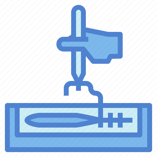 Forceps, hand, operation, stitching, sugery icon - Download on Iconfinder