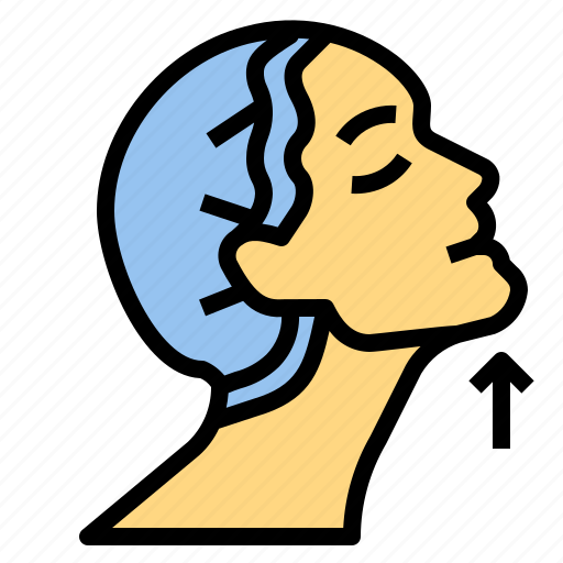 Chin, cosmetic, face, reduction, surgery, woman icon - Download on Iconfinder