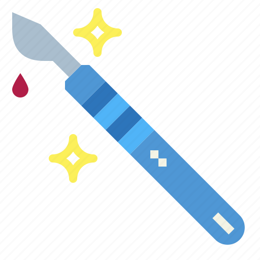 Knife, operation, scalpel, surgery, surgical icon - Download on Iconfinder