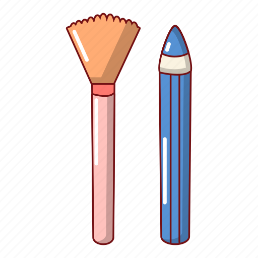 Brush, cartoon, equipment, object, paint, pencil, tool icon - Download on Iconfinder