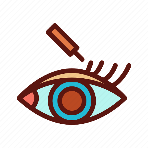 Eye, liner, beauty, makeup, cosmetics, cosmetic icon - Download on Iconfinder