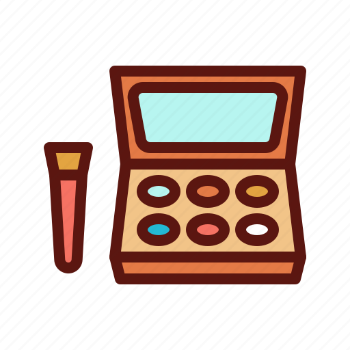 Makeup, palette, beauty, eyes, cosmetics, eyeshadow icon - Download on Iconfinder