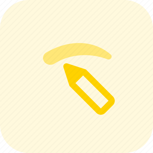 Eyebrow, pencil, makeup, beauty icon - Download on Iconfinder